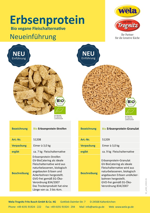 Bio Vegane Fleischalternativen